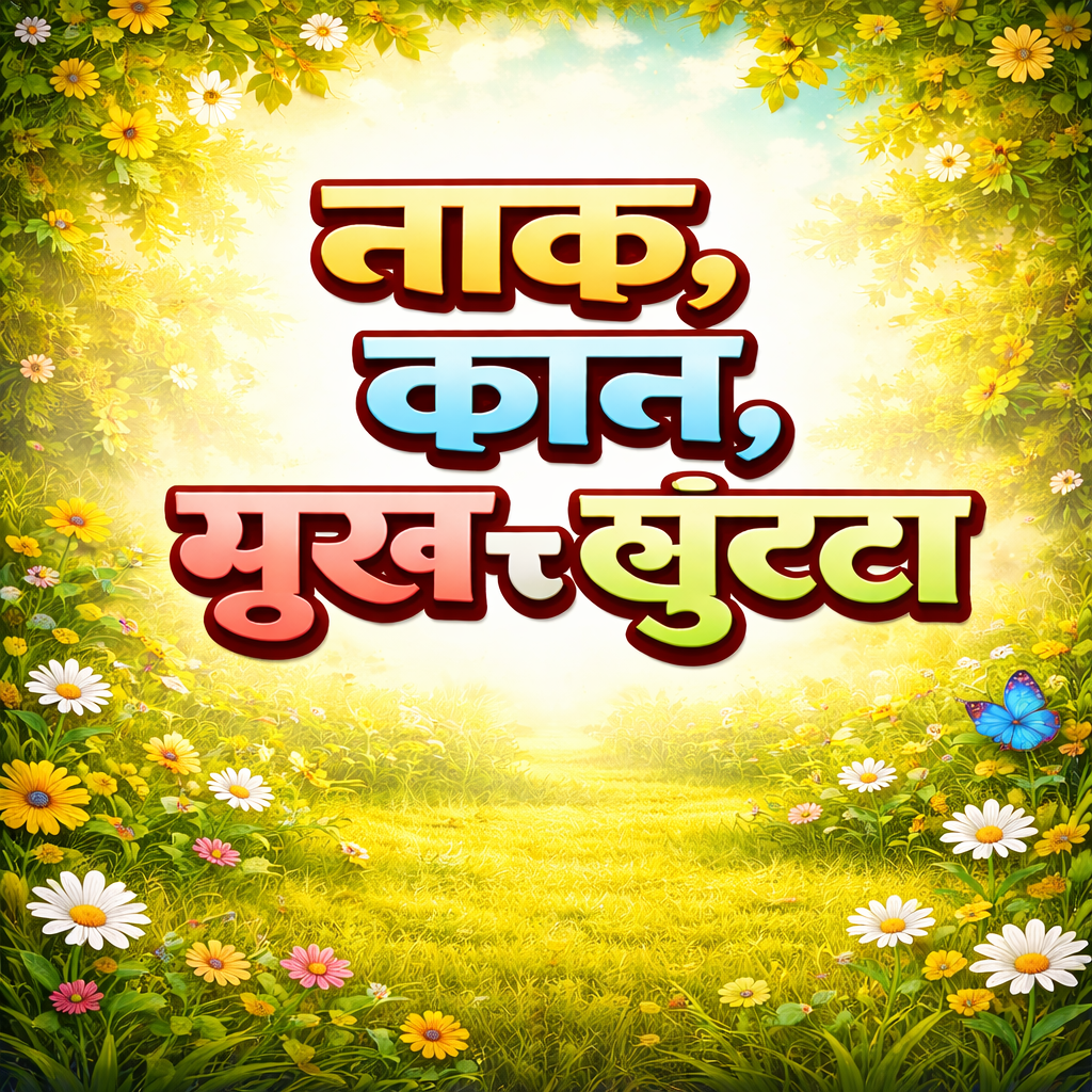 नाक,कान,मुख र खुट्टा